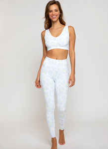 Sol Angeles Snow Leopard Active Leggings - FINAL SALE