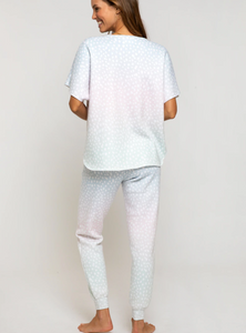 Sol Angeles Ombre Dalmation Slouch Sweatshirt - FINAL SALE