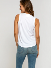 Load image into Gallery viewer, Sol Angeles Ombre Pineapple Tank in D White - FINAL SALE