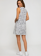 Load image into Gallery viewer, Sol Angeles Womens BW Dalmatian V Tank Dress - FINAL SALE