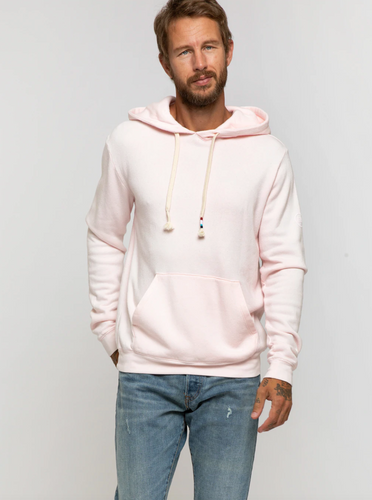 Sol Angeles Mens Waves Pullover Hoodie in Haze - FINAL SALE