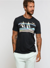 Load image into Gallery viewer, Sol Angeles Mens Island Crew in V Black - FINAL SALE
