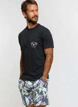 Load image into Gallery viewer, Sol Angeles Mens &quot;Make Waves&quot; Pocket Tee in V Black