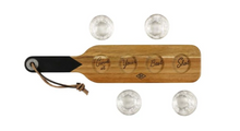 Load image into Gallery viewer, Gentlemen&#39;s Hardware - Serving Paddle &amp; Shot Glasses