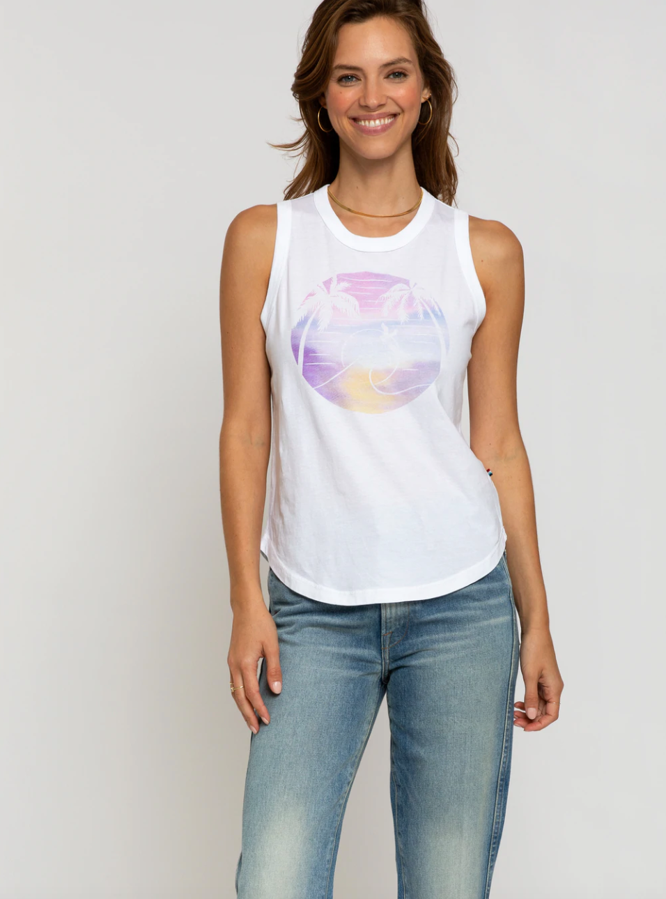 Sol Angeles Palm Paradise Tank - FINAL SALE