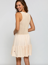 Load image into Gallery viewer, Sol Angeles Mesh Tier Dress in Peach - FINAL SALE
