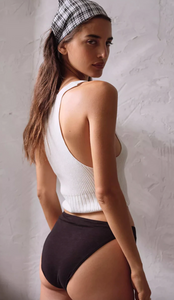 Free People Halter Ego Swit Cami in Ivory