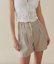 Load image into Gallery viewer, Free People Chelsea Linen Short in Sand - FINAL SALE