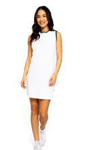 Load image into Gallery viewer, Sol Angeles Women&#39;s Boucle Echo Stripe Dress in White - FINAL SALE