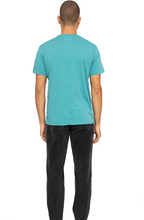 Load image into Gallery viewer, Sol Angeles Mens Essential Slub Crew in Turquoise - FINAL SALE