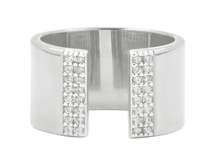 FREIDA ROTHMAN Radiance Open Cuff RIng
