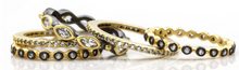 Load image into Gallery viewer, FREIDA ROTHMAN Signature Mixed Marquise Station 5 Stack Ring