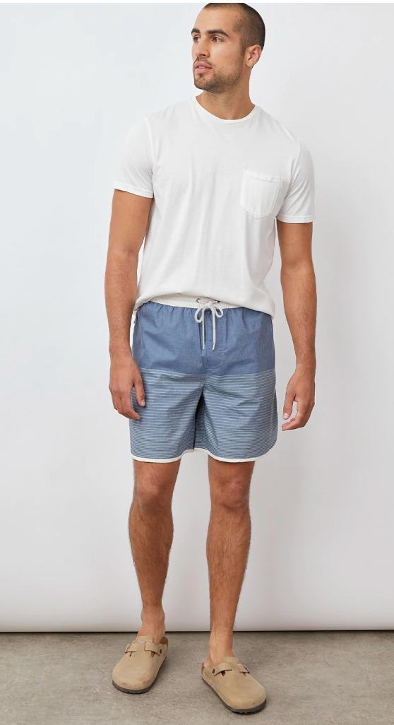Rails Rubix Short in Blue Hombre - FINAL SALE – Serge+ Jane