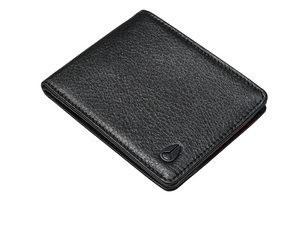 NIXON Cape Leather Wallet in Black