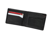 Load image into Gallery viewer, NIXON Cape Leather Wallet in Black