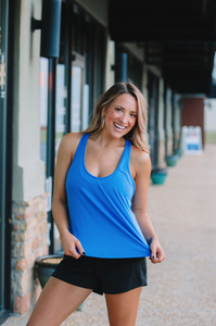 Free People Every Day Tank in Birdsong Blue - FINAL SALE