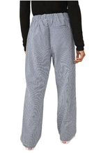 Load image into Gallery viewer, Free People Kate Gingham Straight-Leg Pant in Blue - FINAL SALE