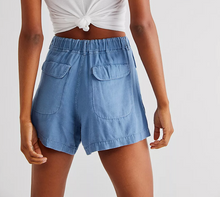 Load image into Gallery viewer, Free People Off-Shore Utility Shorts in Mediterranean - FINAL SALE