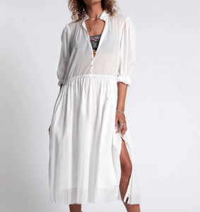 One Teaspoon Fantasie Maxi Dress in White - FINAL SALE