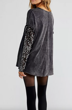 Load image into Gallery viewer, Free People Celine Tee in Black - FINAL SALE