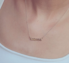 Load image into Gallery viewer, Kris Nations Badass Bubble Charm Necklace - 18K Gold Vermeil