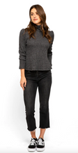 Load image into Gallery viewer, Sol Angeles Thermal Puff Turtleneck in Black