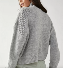 Load image into Gallery viewer, Free People Bradley Pullover in Light Grey Heather - FINAL SALE