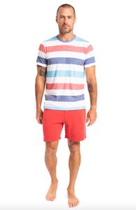 Sol Angeles Mens Sol Rugby Stripe Crew - FINAL SALE