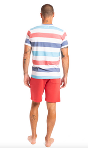 Sol Angeles Mens Sol Rugby Stripe Crew - FINAL SALE