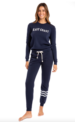 Sol Angeles East Coast Pullover in Indigo - FINAL SALE