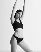 Load image into Gallery viewer, Skin Clio Crop Top in Black