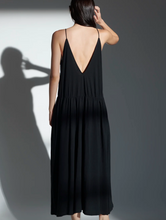 Load image into Gallery viewer, Skin Aaliyah Chemise in Black