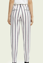 Load image into Gallery viewer, Scotch &amp; Soda Lowry Mid-rise Slim Trouser in Club Stripe - FINAL SALE