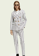 Load image into Gallery viewer, Scotch &amp; Soda Lowry Mid-rise Slim Trouser in Club Stripe - FINAL SALE