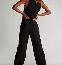 Load image into Gallery viewer, Free People Gabbie Spring Tux Pant in Black - FINAL SALE