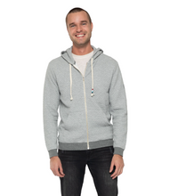 Load image into Gallery viewer, Sol Angeles Mens Quilted Zip Hoodie in Heather