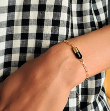 Load image into Gallery viewer, Kris Nations &quot;Chill Pill&quot; Charm Bracelet in Emerald Green