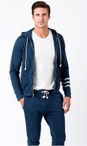 Sol Angeles Mens Sol Essential Zip Hoodie