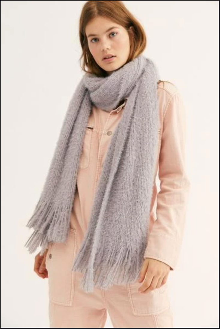Free People Whisper Fringe Blanket Scarf – Serge+ Jane