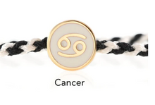 Load image into Gallery viewer, Kris Nations Zodiac Enamel Crochet Bracelet