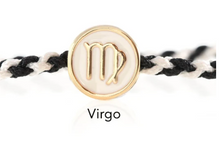 Load image into Gallery viewer, Kris Nations Zodiac Enamel Crochet Bracelet
