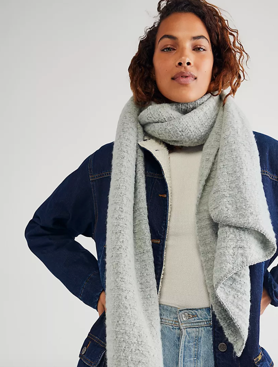 Free People Ripple Recycled Blend Scarf – Serge+ Jane