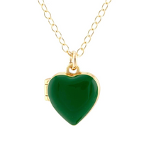 Load image into Gallery viewer, Kris Nations Heart Locket in Enamel