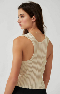 Free People Seascape Vest in Conch Combo