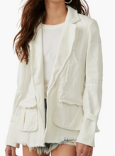 Load image into Gallery viewer, Free People Harlow Blazer in Ecru - FINAL SALE