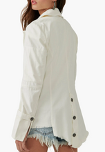 Load image into Gallery viewer, Free People Harlow Blazer in Ecru - FINAL SALE