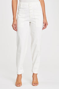 Pistola Tammy High Rise Trouser in Alabaster