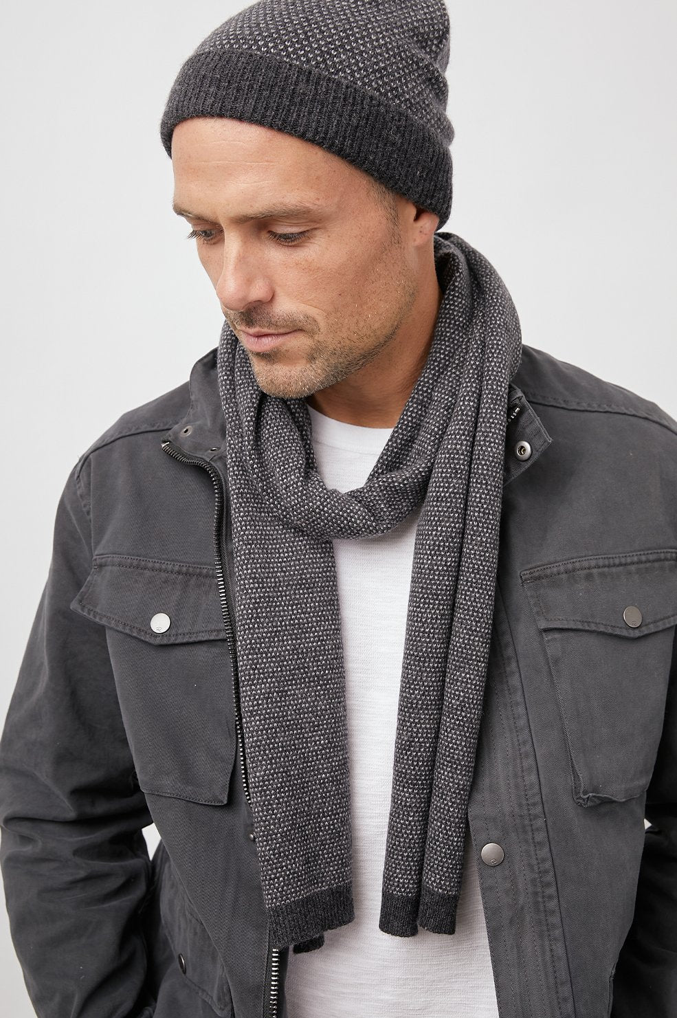 Rails Telluride Scarf in Charcoal Ice