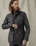 Load image into Gallery viewer, Belstaff Trailmaster Jacket in Black - FINAL SALE