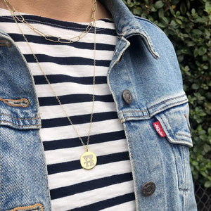 Kris Nations Vote Heart Necklace